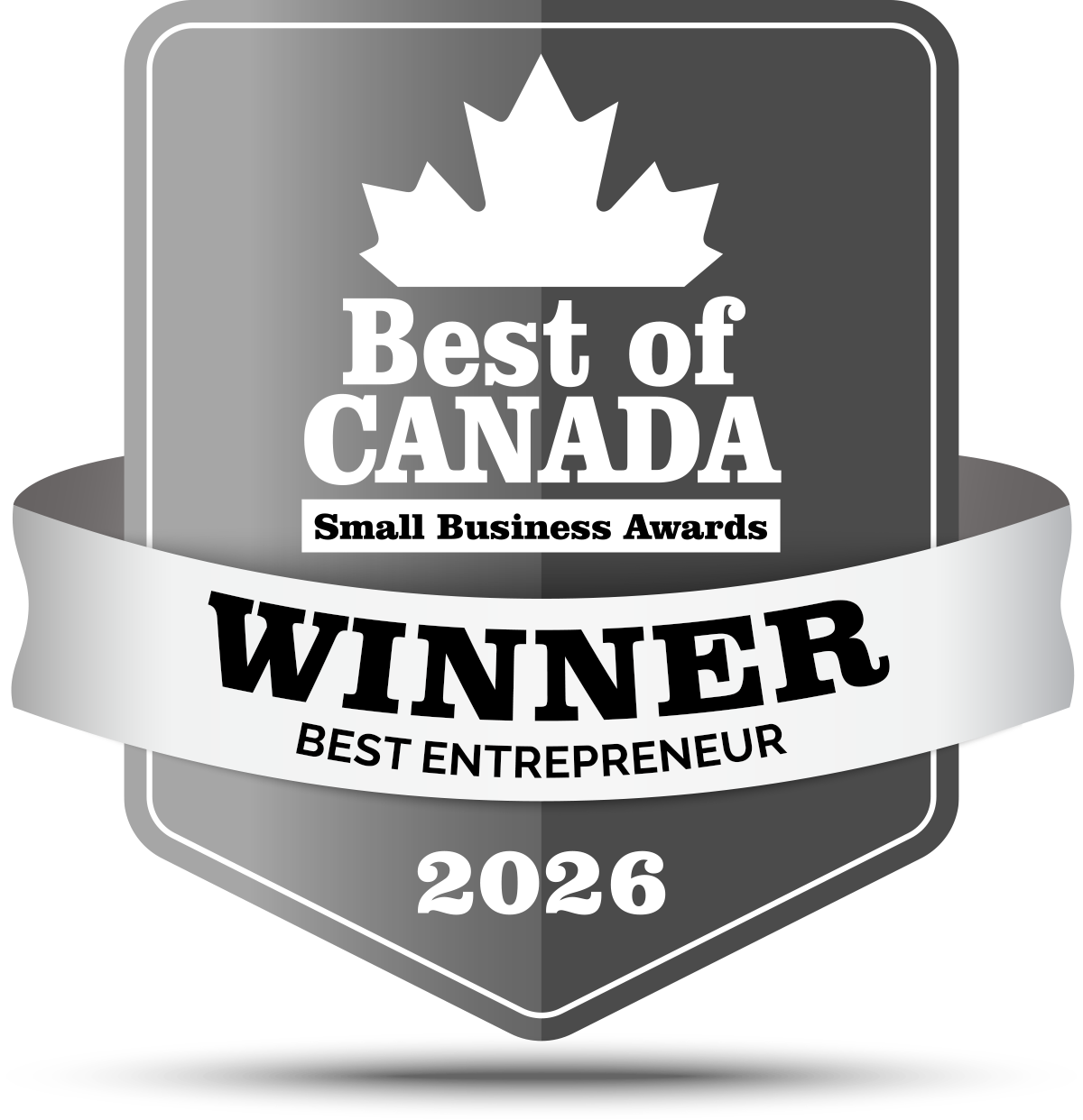 Best of Canada Small Business Awards 2026 winner: Best Entrepreneur